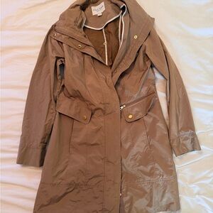 Cole Haan Women's Tan Rain Jacket